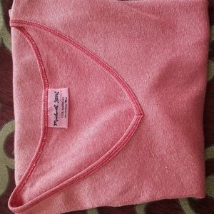 Women's sweater in red collar for the  spring and summer season